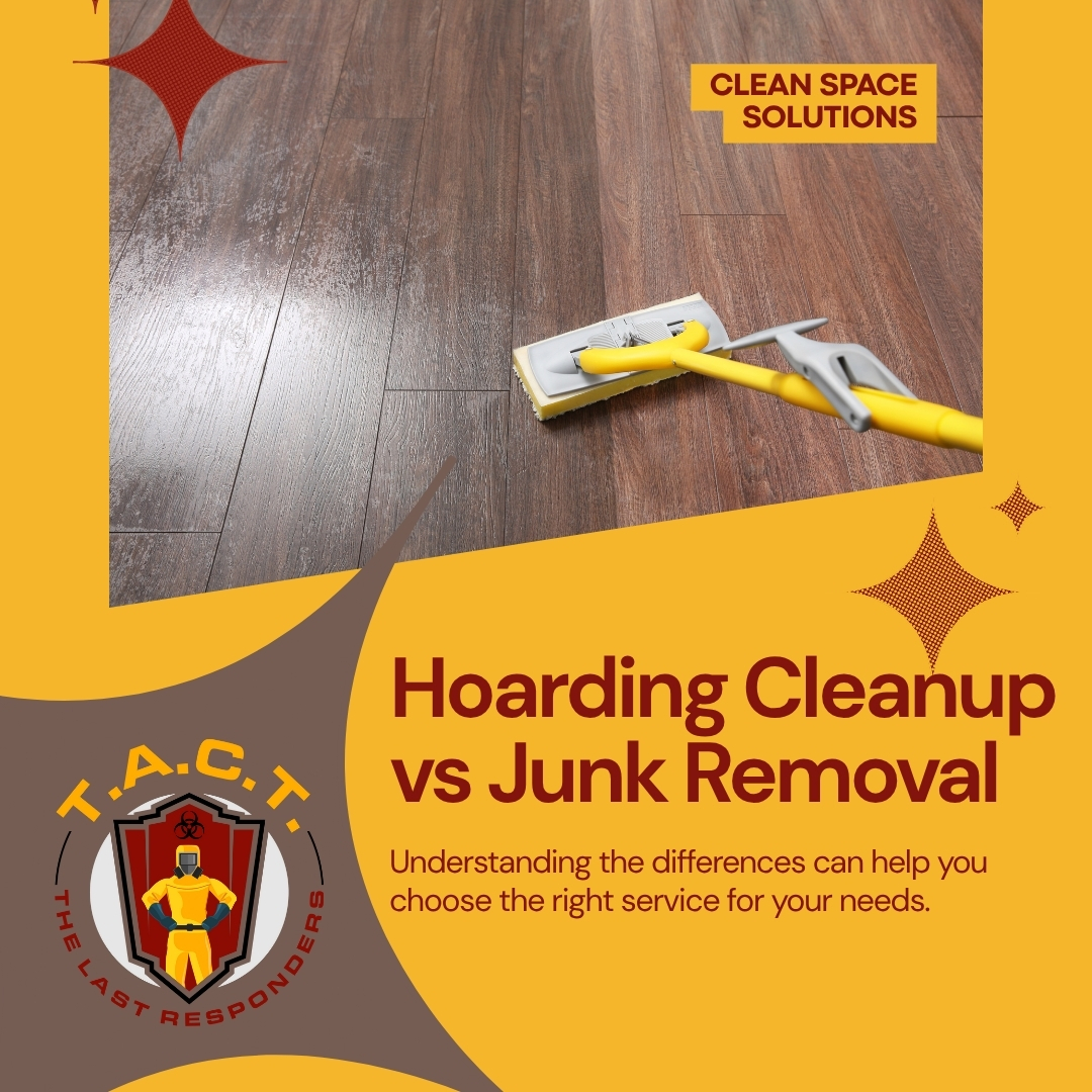 Hoarding Clean-up vs Junk Removal.